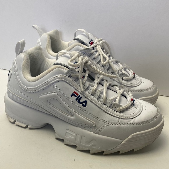 FILA Women's Disruptor 2 Premium Casual Sneakers 5FM00002-125 Size 7 - Picture 1 of 8